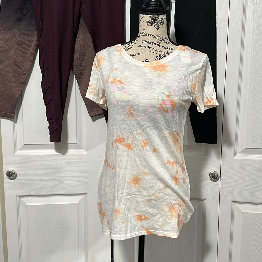 Orange and White Victoria’s Secret Top